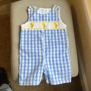 Like new smocked jumper adorable